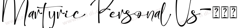 Martyric Personal Us字体转换 Martyric Personal Us字体转换